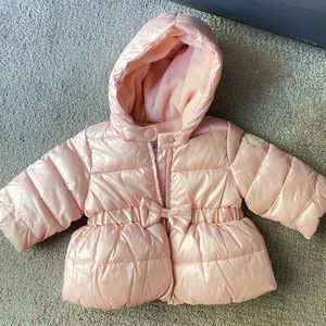 Baby Gap Winter Jacket in Pale Pink 0-6 Months